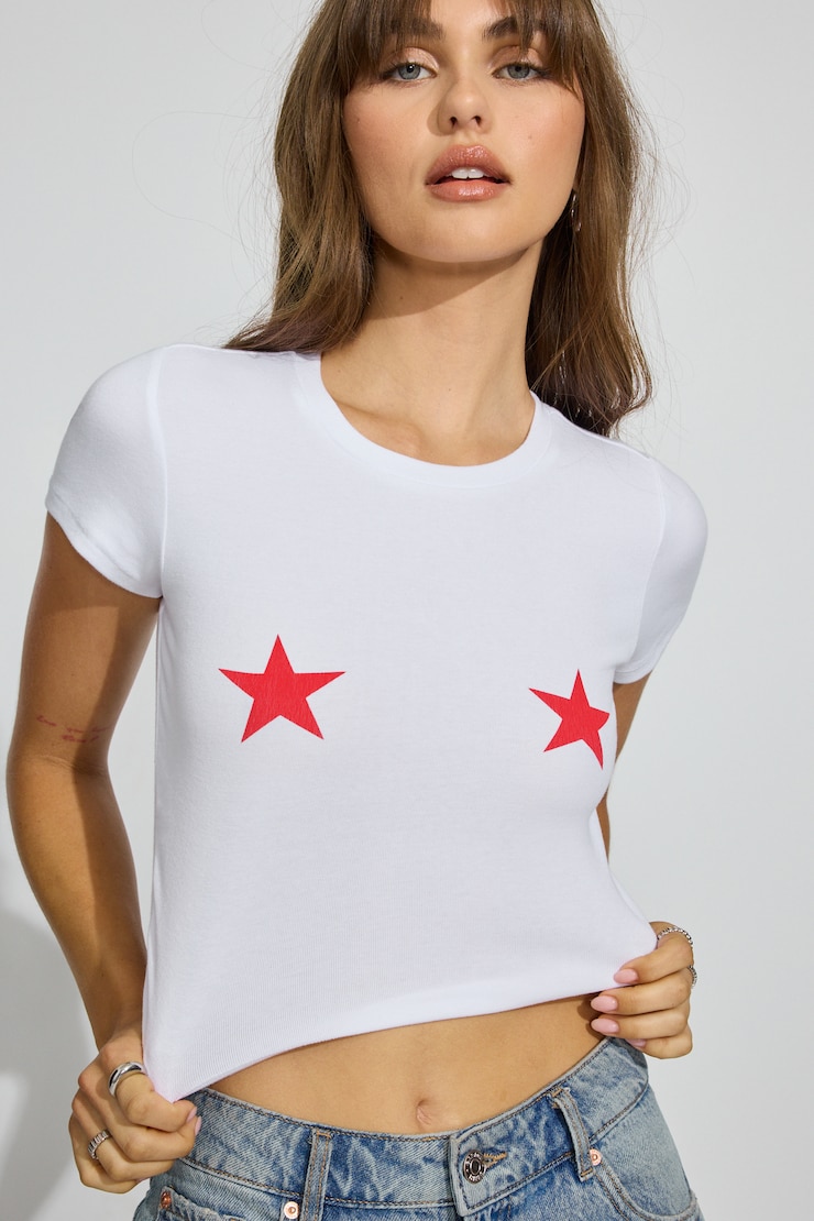 Stormi T Shirt White